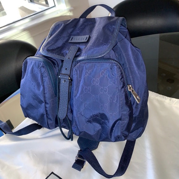 gucci nylon backpack
